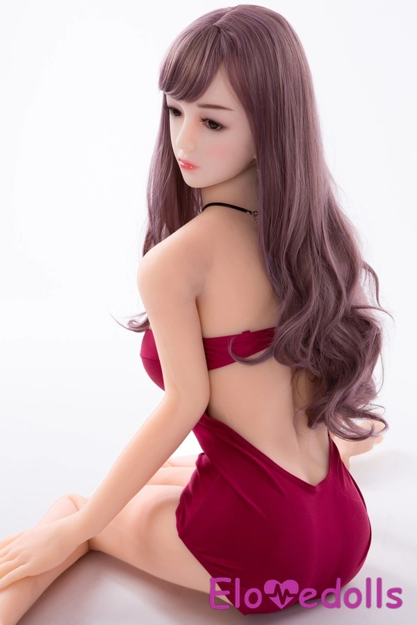 158cm D Cup TPE šedé oči, smyslné tenké rty, celebrity sex panenky, detailní pohled 2