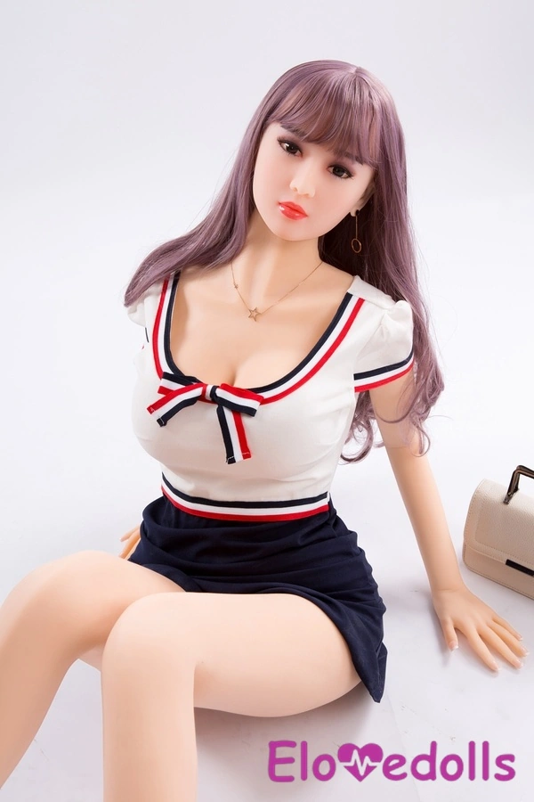 ตุ๊กตาเซ็กส์ยุโรป 158 ซม. คัพ D TPE หน้าอกเล็ก ตาสีเทา ริมฝีปากบาง Gallery 3