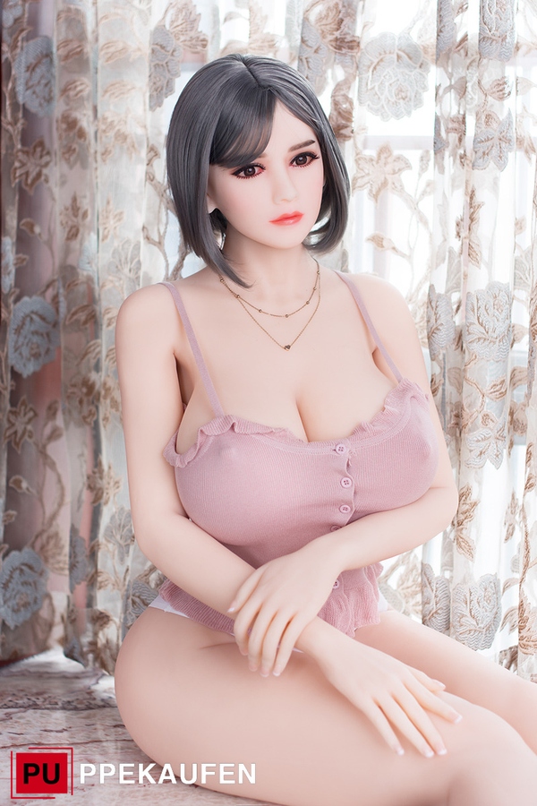 165cm E Cup TPE Small Breasts Amber Eyes Petite Thick Sex Doll Gallery 6