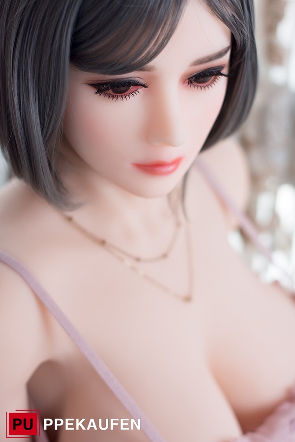 165cm E Cup TPE Small Breasts Amber Eyes Petite Thick Sex Doll Gallery 7