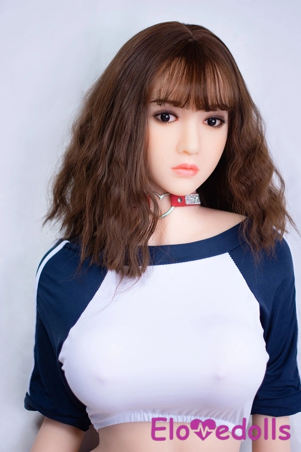 168cm E Cup TPE Blue Eyes Petite Breasts Brunette Sex Doll Gallery 9