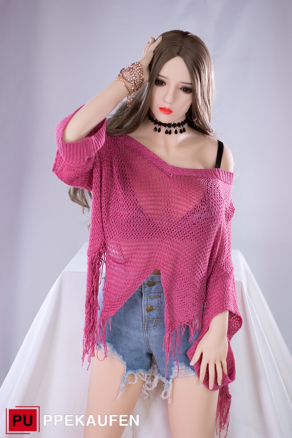 168cm E Cup TPE Petite Breasts Pink Sex Doll Gallery 4