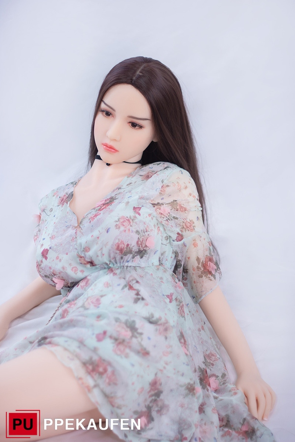 168cm E Cup TPE Voluptuous Gray Eyes Brunette Sex Doll Product