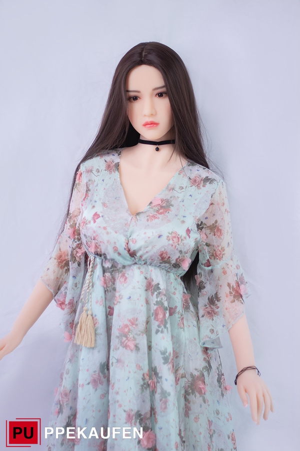168cm E Cup TPE Gray Eyes Voluptuous Brunette Sex Doll Gallery 3