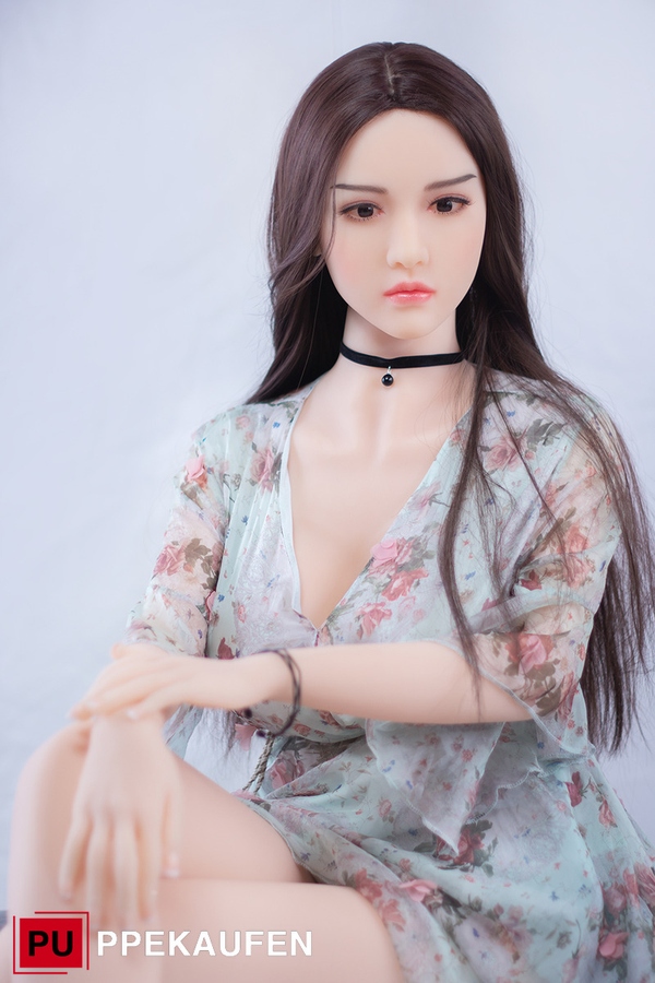 168cm E Cup TPE Brunette Voluptuous Gray Eyes Sex Doll Detail View 3
