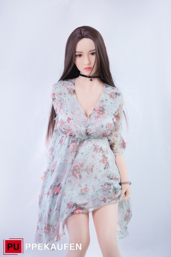 168cm E Cup TPE Brunette Full Lips Gray Eyes Sex Doll Detail View 6