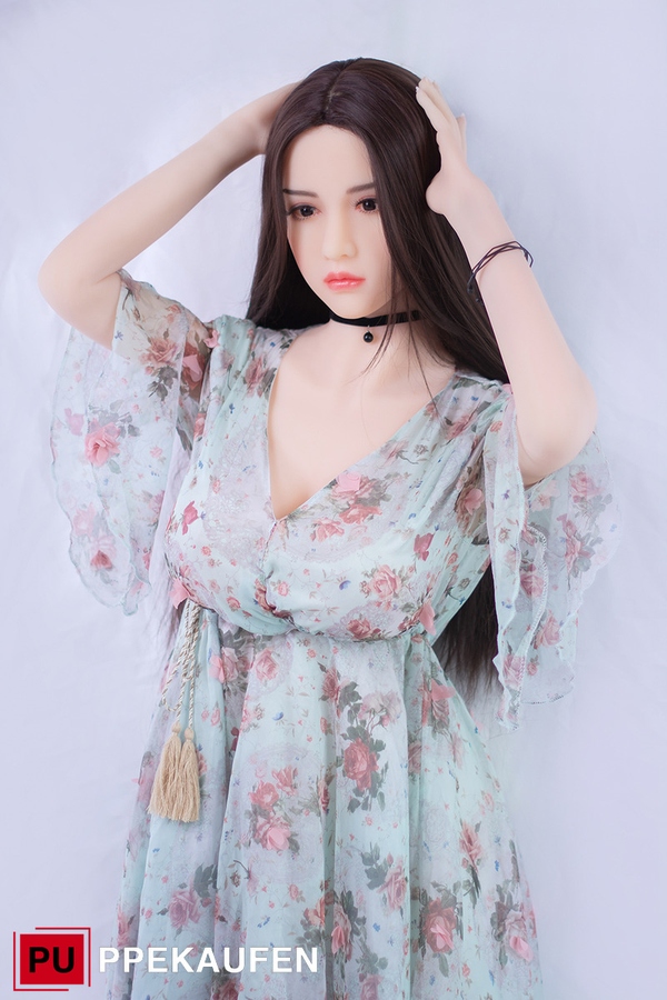 168cm E Cup TPE Gray Eyes Brunette Voluptuous Sex Doll Detail View 7