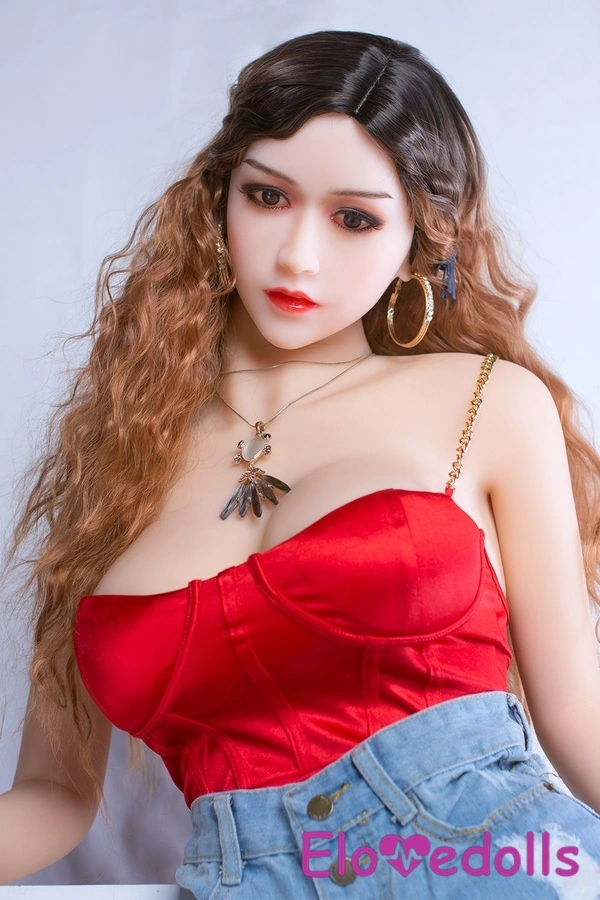 ตุ๊กตาเซ็กส์ TPE ขนาด 168 ซม. คัพ E ตาสีเหลืองอำพัน ริมฝีปากเล็กบาง Gallery 8