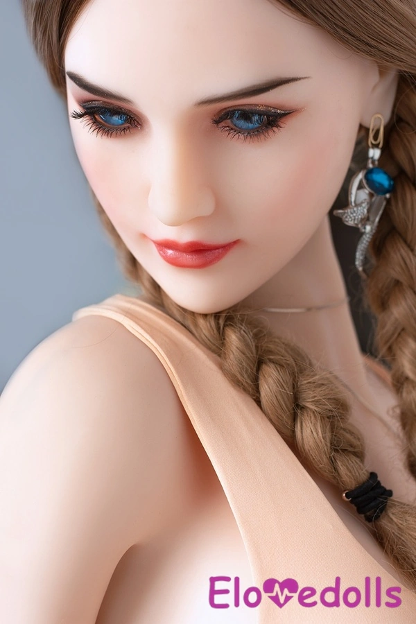 Muñeca sexual BBW de TPE, morena, pechos pequeños, copa E, 168 cm, voluptuosa, galería 8