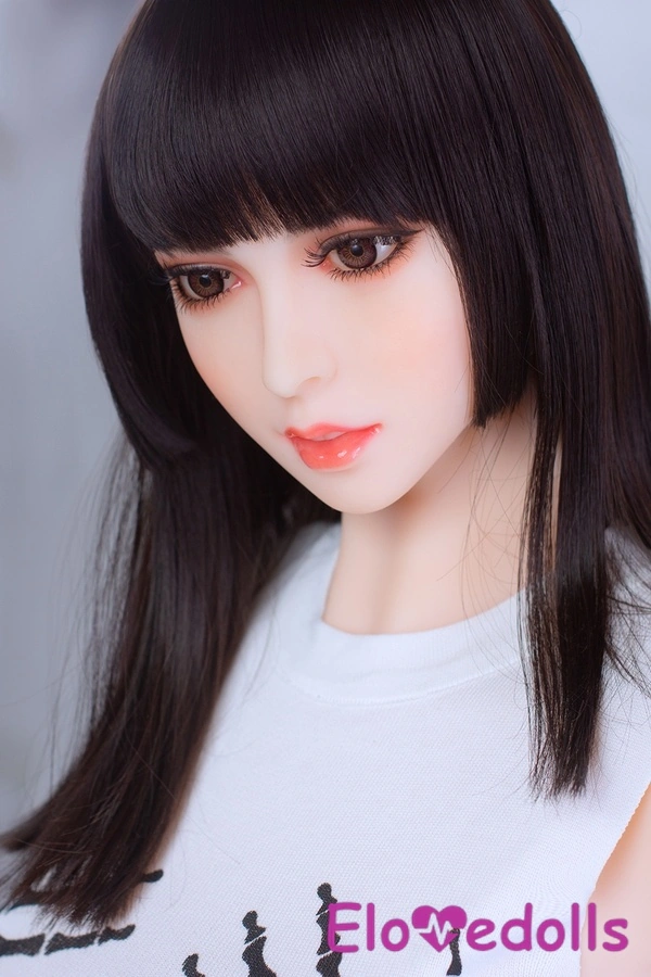 گالری عروسک جنسی BBW با سینه های کوچک، سایز 168 سانتی متر، مدل E Cup TPE Black Amber Eyes، تعداد 3