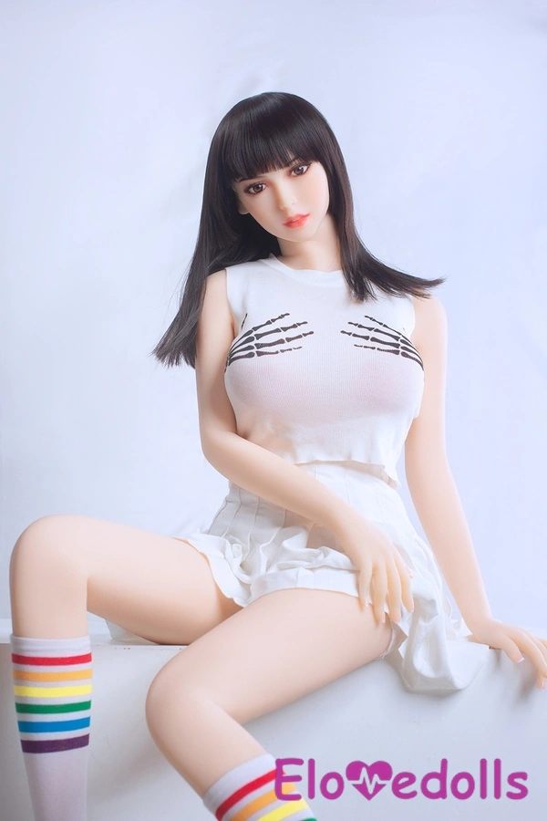 عروسک جنسی شهوانی BBW با سایز 168 سانتی‌متر E Cup TPE Black Amber Eyes، نمای جزئیات 4