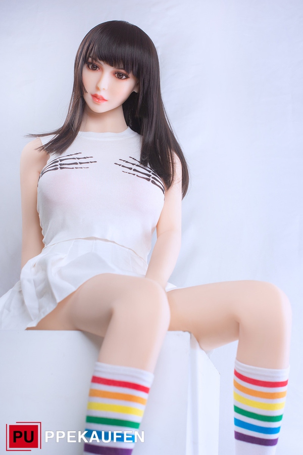 168cm E Cup TPE Thin Lips Black Amber Eyes BBW Sex Doll Detail View 5
