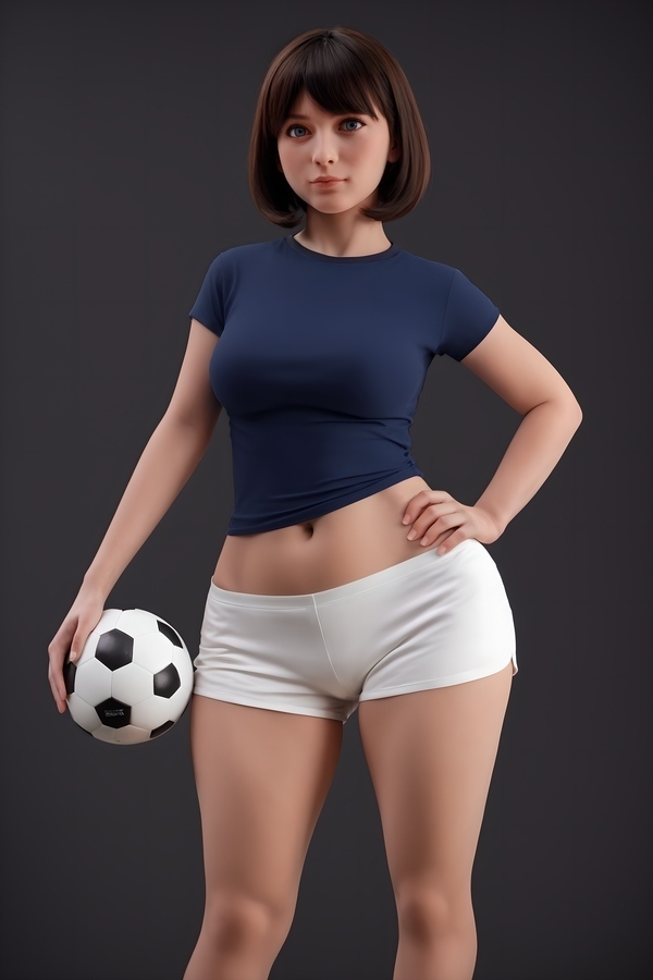 151cm D Cup Silicone Head & TPE Body Thin Lips Athletic Brunette Thick Sex Doll Detail View 4