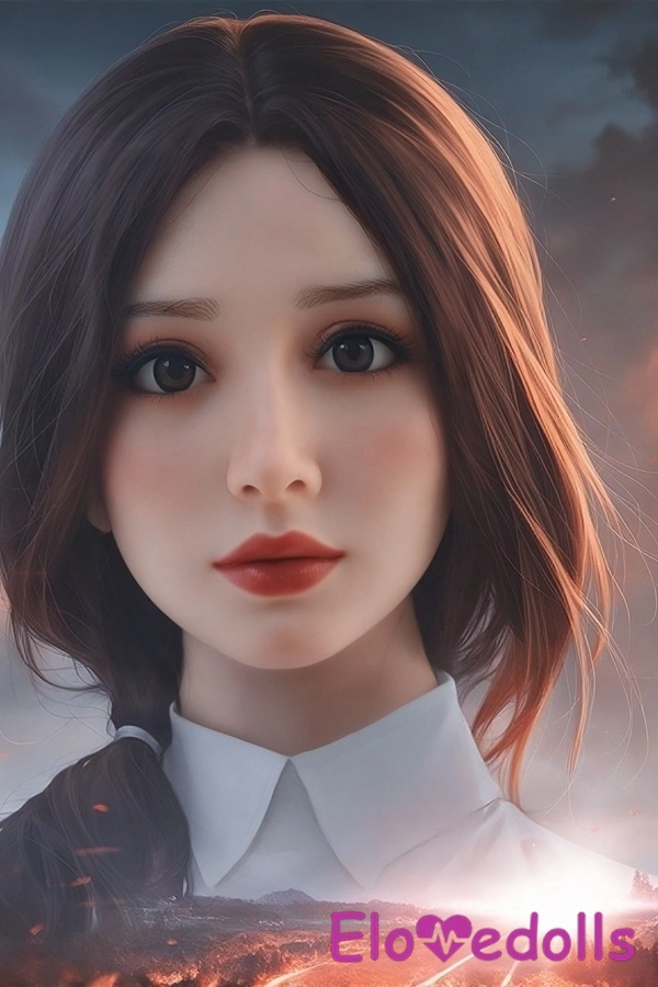 153cm G Cup Silicone Head & TPE Body Petite Breasts White Voluptuous BBW Sex Doll Gallery 4