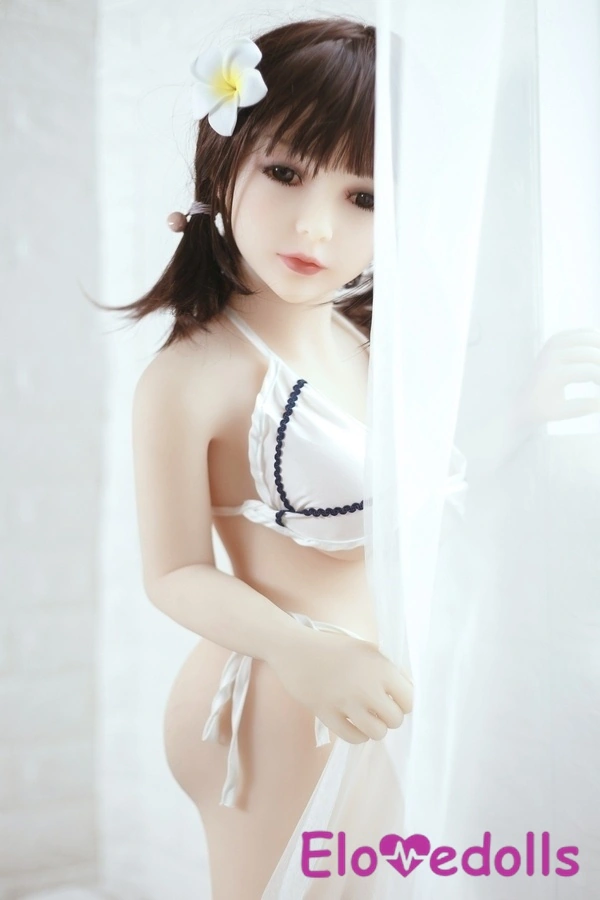 Búp bê tình dục mini 100cm D Cup TPE Mắt xanh Môi mỏng Màu trắng Bộ sưu tập 9