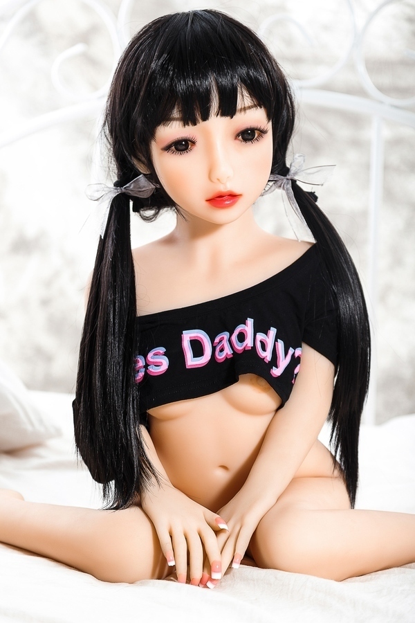 100cm A Cup TPE Thin Lips Petite Medium Breasts Mini Sex Doll Gallery 6