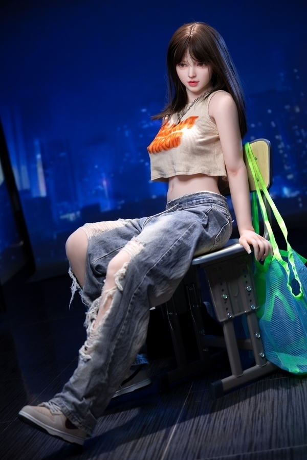 157cm D Cup TPE Black Petite Small Breasts Asian Sex Doll Gallery 5