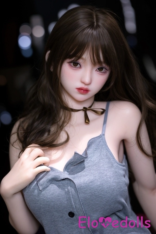 157cm D Cup TPE Gray Eyes Small Breasts Thin Lips Realistic Sex Doll Gallery 2