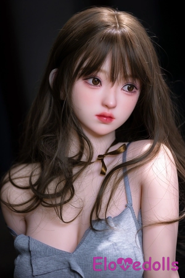 157cm D Cup TPE Brunette Gray Eyes Small Breasts Realistic Sex Doll Gallery 5