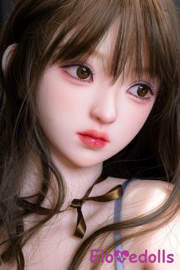 157cm D Cup TPE Brunette Small Breasts Gray Eyes Realistic Sex Doll Gallery 6