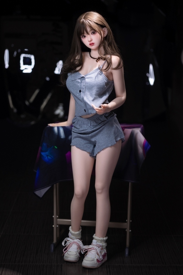157cm D Cup TPE Small Breasts Brunette Voluptuous Realistic Sex Doll Detail View 3
