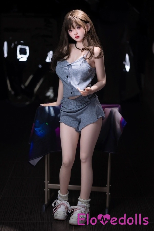 157cm D Cup TPE Small Breasts Brunette Voluptuous Realistic Sex Doll Detail View 3