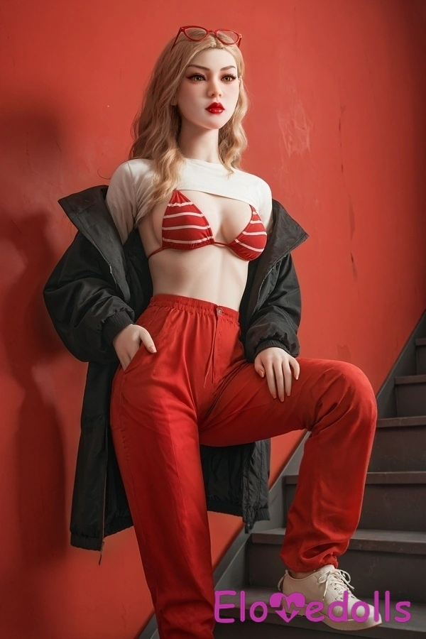 148 cm miseczka B TPE cienkie usta szare oczy blondynka nastoletnia lalka erotyczna galeria 4