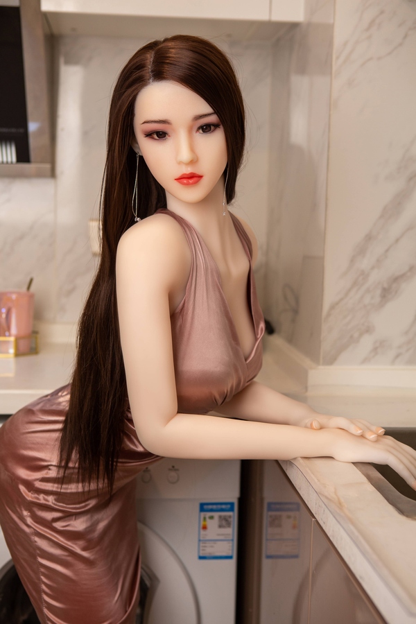 100cm C Cup TPE Brunette Petite Breasts Thin Lips Realistic Sex Doll Detail View 21