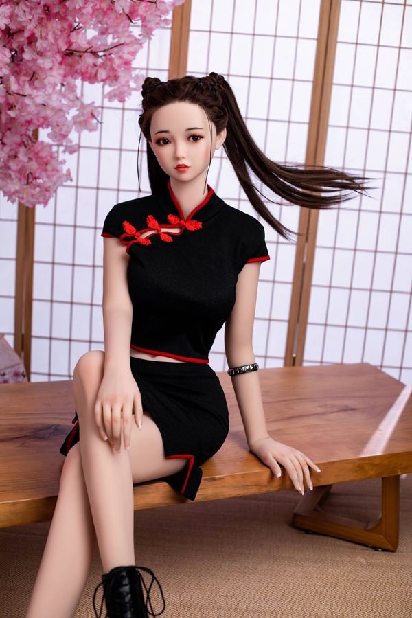 100cm C Cup TPE Amber Eyes Thin Lips Small Breasts Chinese Sex Doll Detail View 14