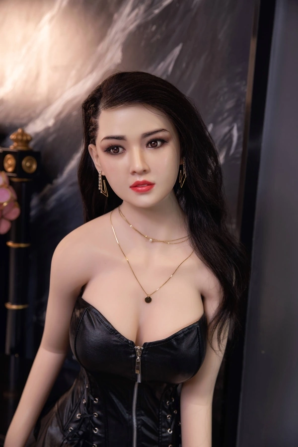 ตุ๊กตาเซ็กส์สมจริง คัพ C ขนาด 100 ซม. หน้าอกขนาดกลาง สีบลอนด์ ตาสีเหลืองอำพัน โชว์รายละเอียด 8