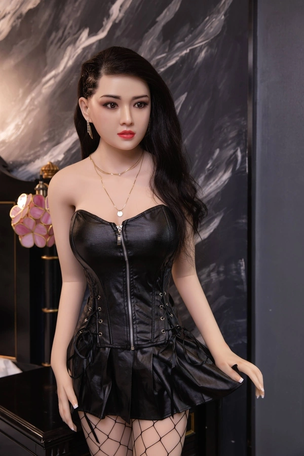 ตุ๊กตาเซ็กส์สมจริง คัพ C ขนาด 100 ซม. หน้าอกขนาดกลาง ตาสีเหลืองอำพัน สีบลอนด์ ขนาด 17 นิ้ว