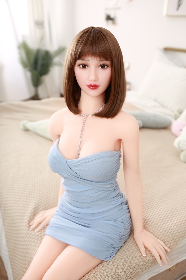 148cm C Cup TPE Amber Eyes Brunette Petite Asian Sex Doll Gallery 2