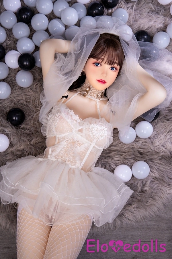 Búp bê tình dục Nhật Bản 148cm C Cup TPE Mắt xám Môi mỏng Xem chi tiết 5