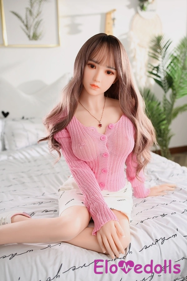 Búp bê tình dục Nhật Bản 148cm C Cup TPE Mắt xám Môi tự nhiên Nhỏ nhắn Bộ sưu tập 2