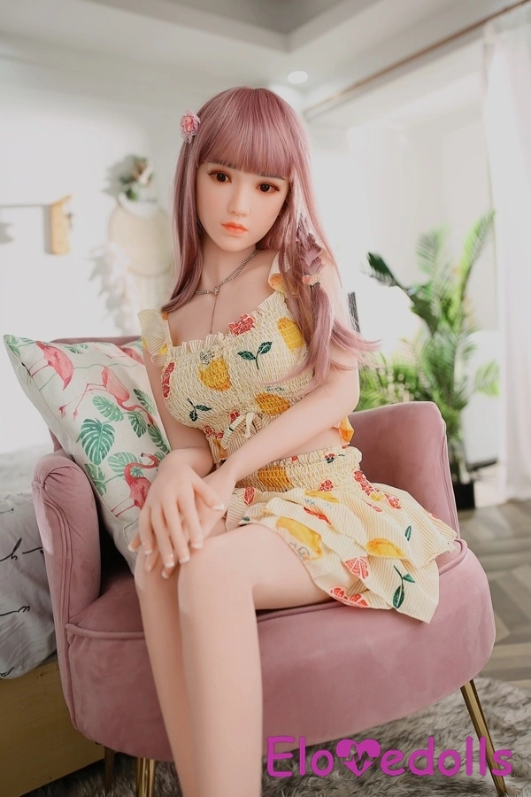 Búp bê tình dục Nhật Bản 148cm C Cup TPE Mắt xám Ngực nhỏ Môi tự nhiên Xem chi tiết 5