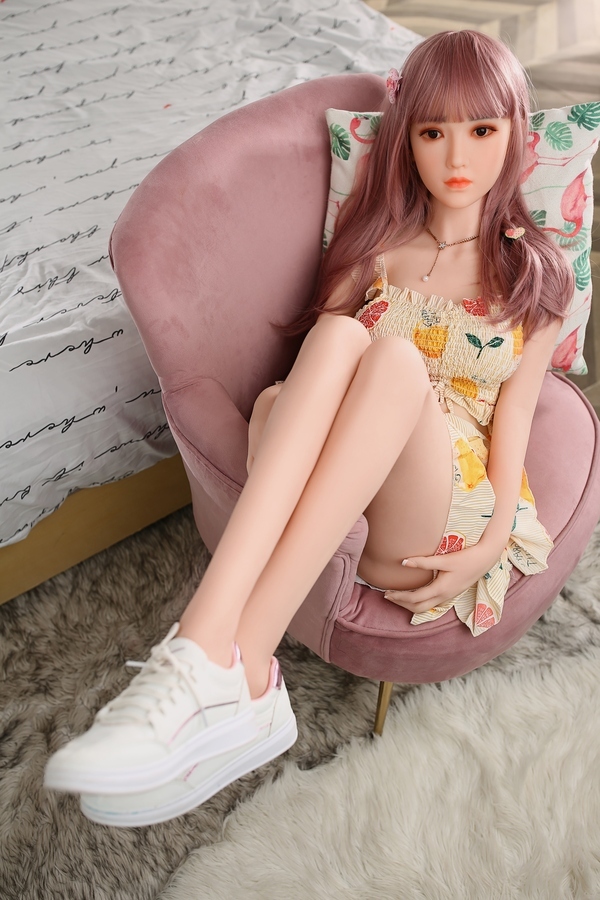 148cm C Cup TPE Pink Gray Eyes Petite Japanese Sex Doll Detail View 6