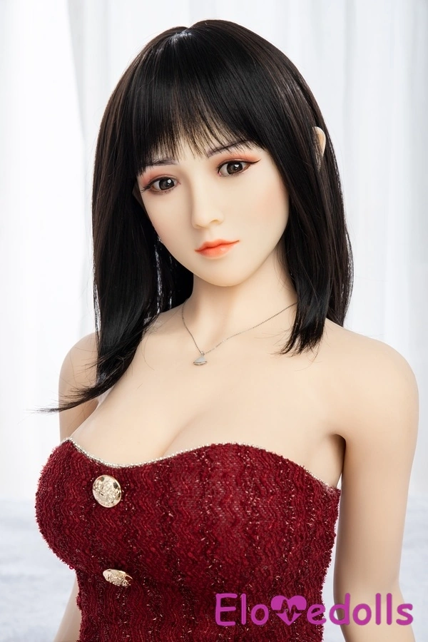 148cm C Cup TPE Μαύρο Petite Breasts Λεπτά Χείλη Ασιατική Κούκλα Σεξ Προϊόν