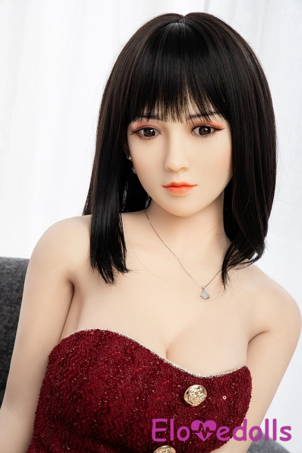 Búp bê tình dục Châu Á nhỏ nhắn, mắt hổ phách, cúp C, TPE, màu đen, chi tiết xem 6