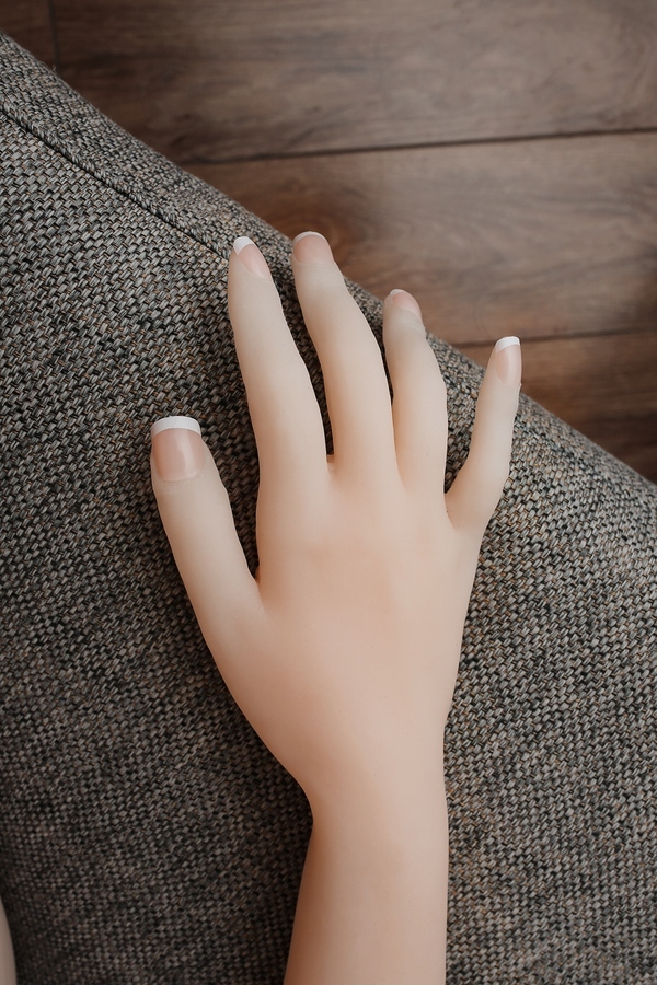 148cm C Cup TPE Petite Breasts Gray Eyes Brunette Asian Sex Doll Detail View 6