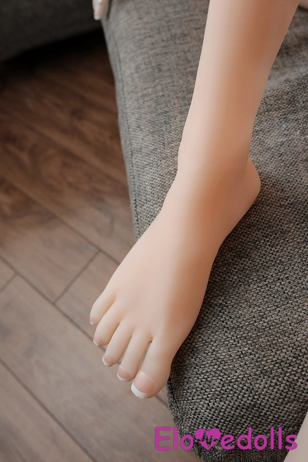 Búp bê tình dục Châu Á ngực nhỏ TPE C Cup 148cm, ngực nhỏ màu nâu sẫm, chi tiết xem 7