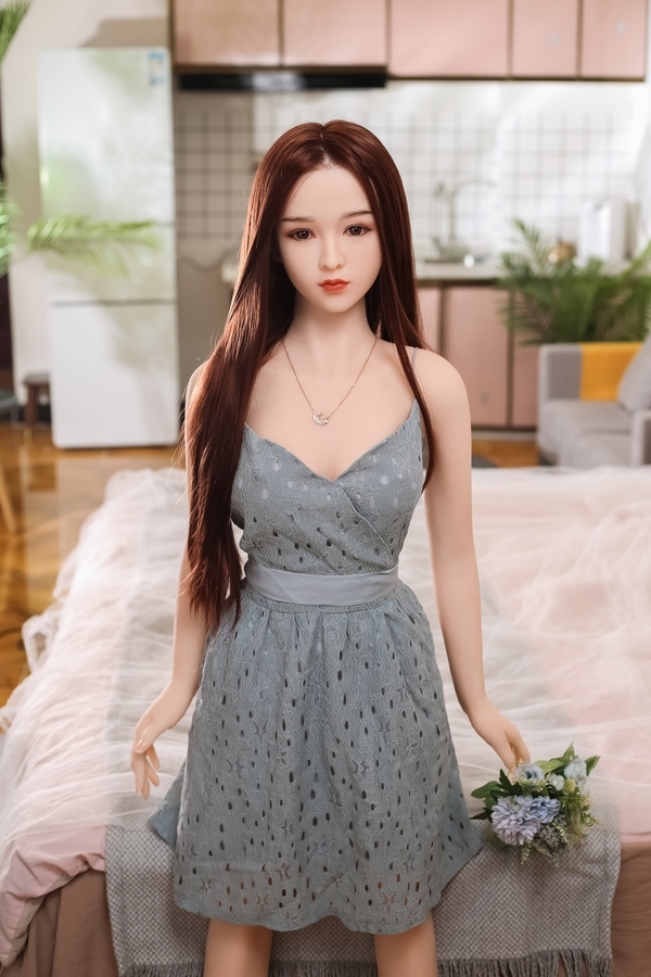 148cm C Cup TPE Gray Medium Breasts Eyes Realistic Sex Doll Product