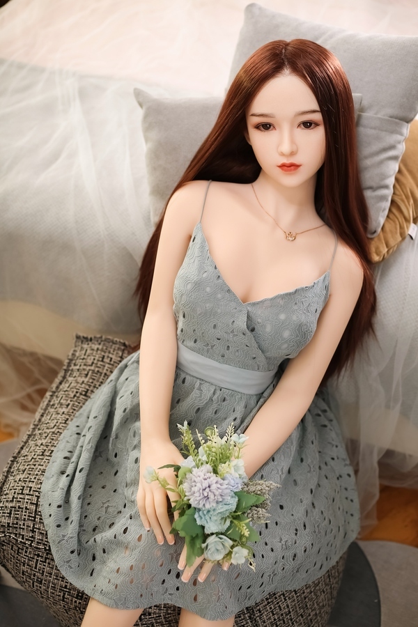 148cm C Cup TPE Gray Eyes Natural Lips Medium Breasts Realistic Sex Doll Gallery 4