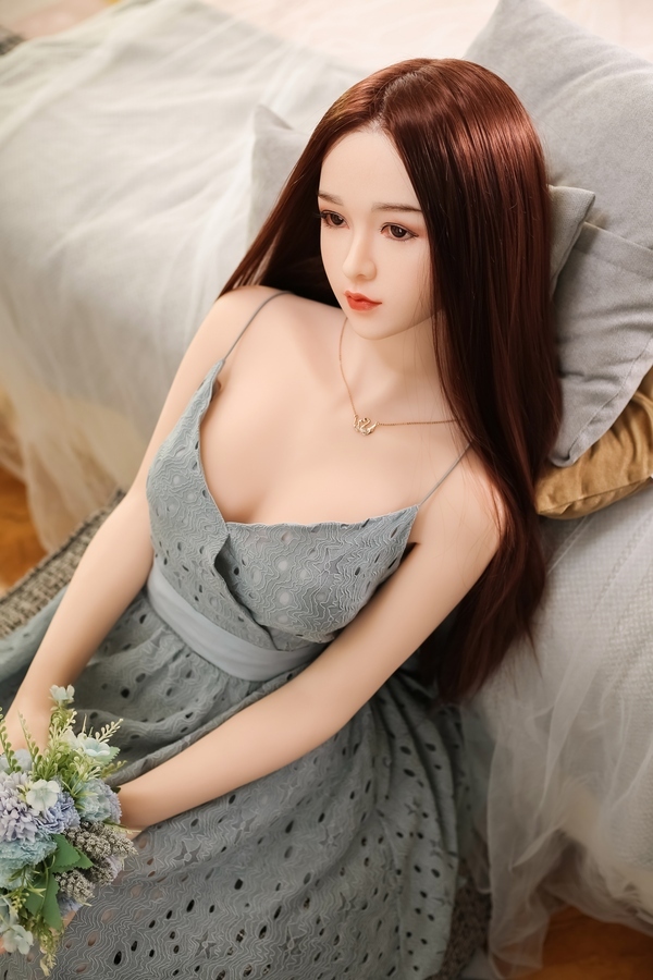 148cm C Cup TPE Petite Medium Breasts Gray Eyes Realistic Sex Doll Gallery 5