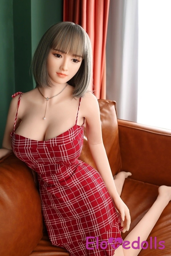 168cm E Cup TPE Thin Lips Voluptuous Gray Eyes Thick Sex Doll Detail View 6