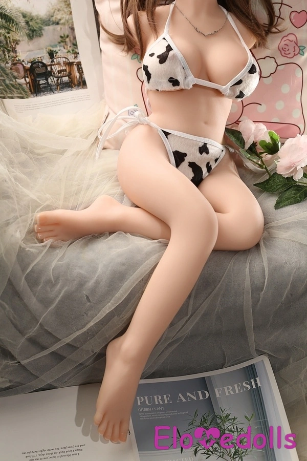 Búp bê tình dục ngực D Cup TPE 70cm, mắt hổ phách, môi mỏng đầy đặn, bộ sưu tập 6