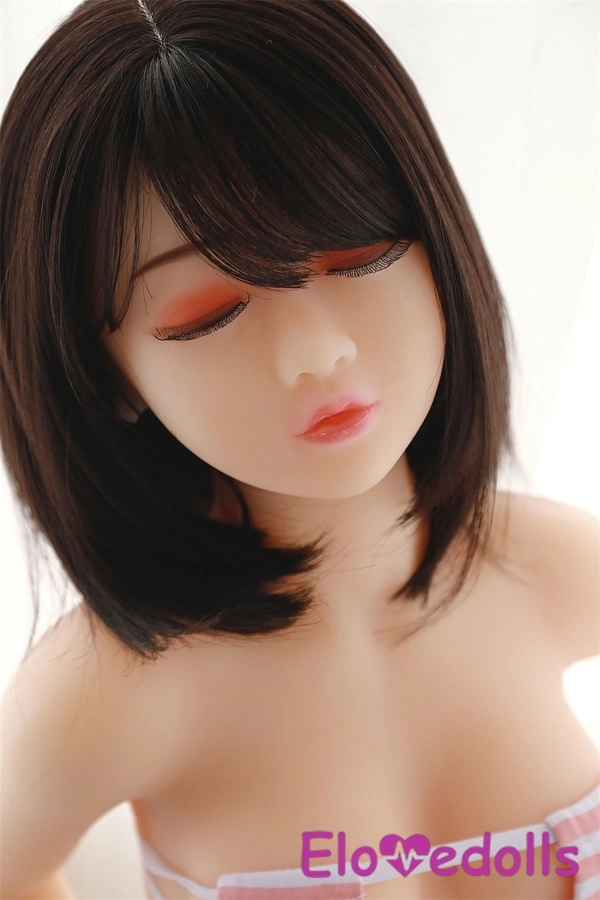 125cm B Cup TPE Petite Small Breasts Thin Lips Mini Sex Doll Gallery 8