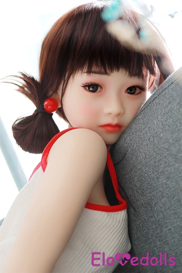 125cm B Cup TPE Petite Small Breasts Thin Lips Mini Sex Doll Gallery 9