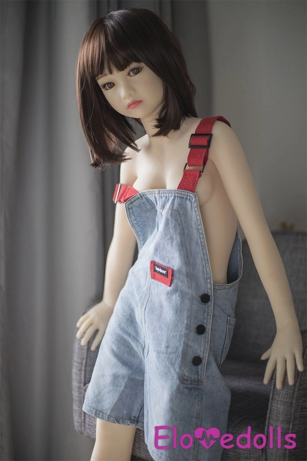 125cm B Cup TPE Petite Small Breasts Thin Lips Mini Sex Doll Detail View 1