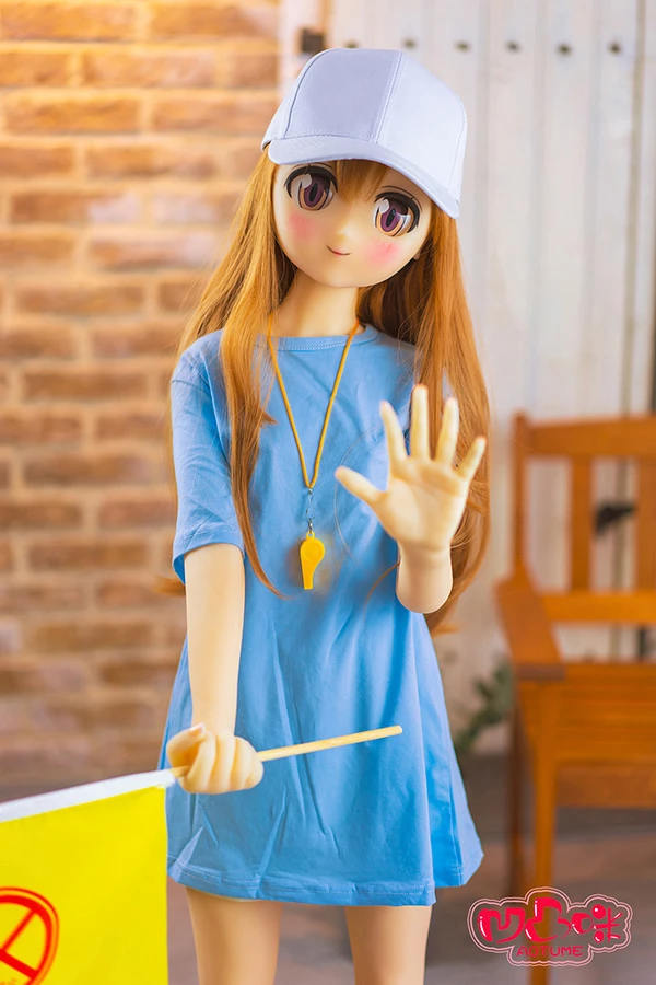4.42ft flat chested little doll