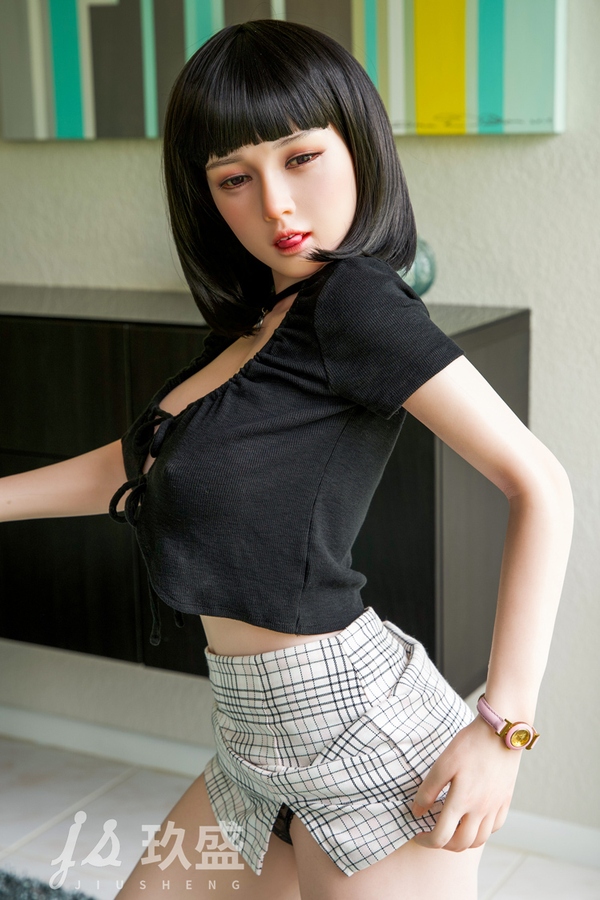 158cm D Cup Silicone Petite Breasts Black Asian Sex Doll Detail View 8